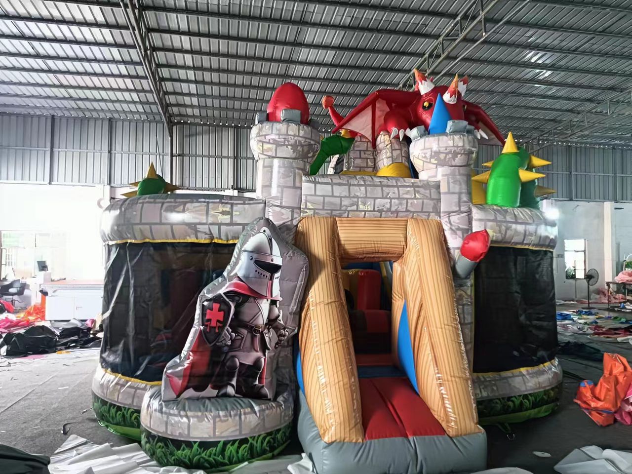 Bouncer dragon si cavaler