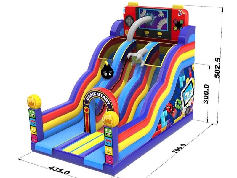 Tobogan gonflabil game world
